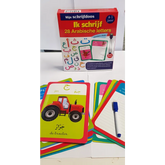 Arabic letter learning kit for schrijf Arabische letters en het Arabische alfabet onderwijs